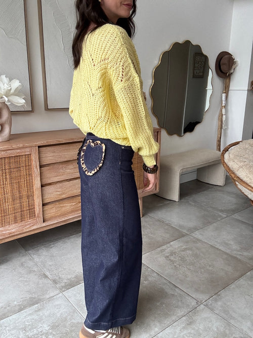 PULL INA JAUNE