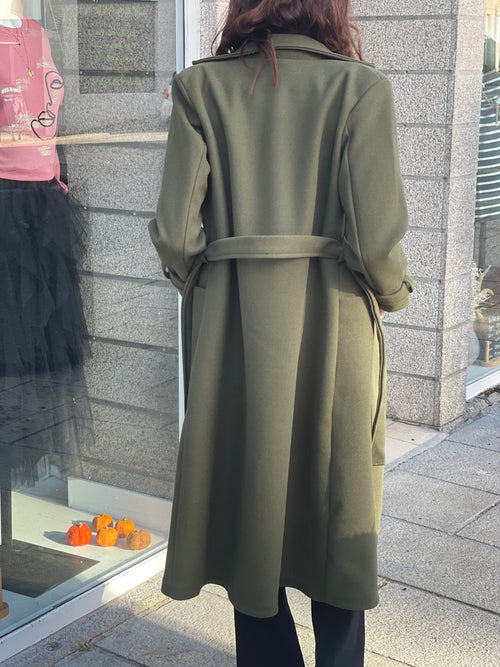 MANTEAU IVANA KAKI