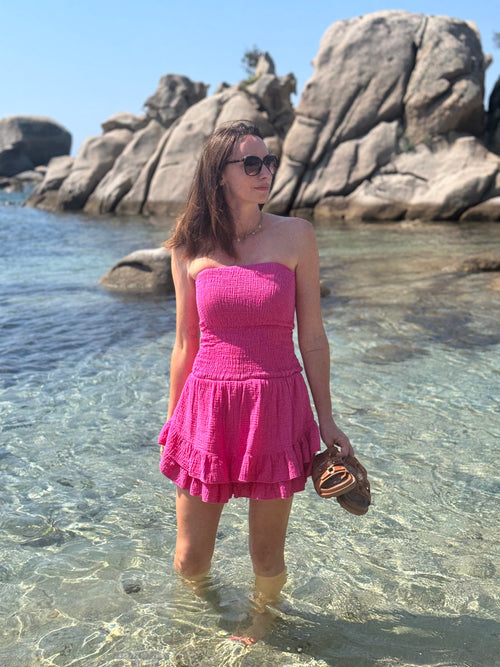 COMBISHORT LILIANE FUSHIA