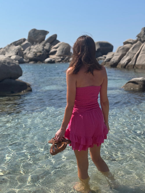 COMBISHORT LILIANE FUSHIA