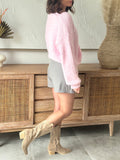 JUPE SHORT KENDAL GRIS