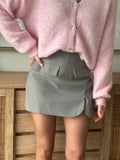 JUPE SHORT KENDAL GRIS