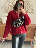 SAC BANANE TESSY ARGENT