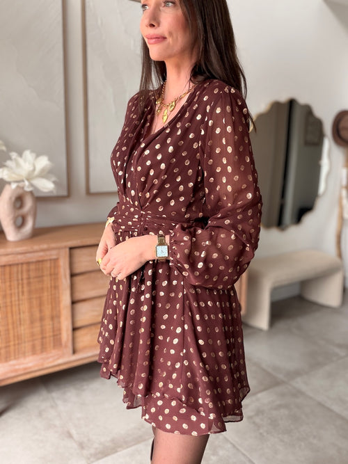 ROBE SIERRA MARRON