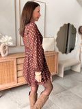 ROBE SIERRA MARRON