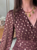 ROBE SIERRA MARRON