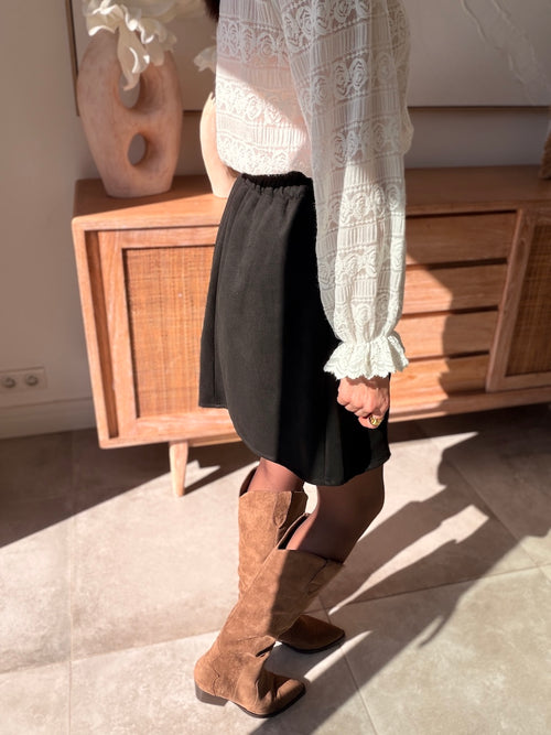JUPE SANDRI NOIRE