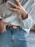 CEINTURE NOUSH CAMEL