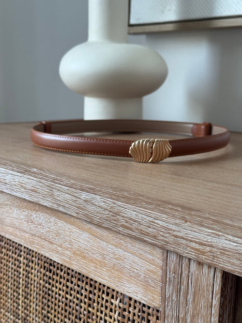 CEINTURE NIRMA CAMEL