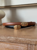 CEINTURE NOUSH CAMEL