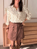 JUPE SANDRI MARRON
