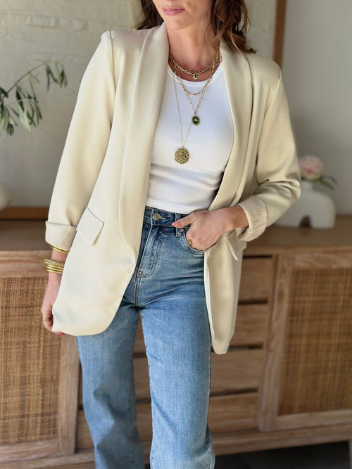 BLAZER MARGAUX BEIGE