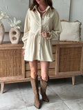 ROBE COLETTE BEIGE
