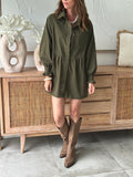 ROBE COLETTE KAKI