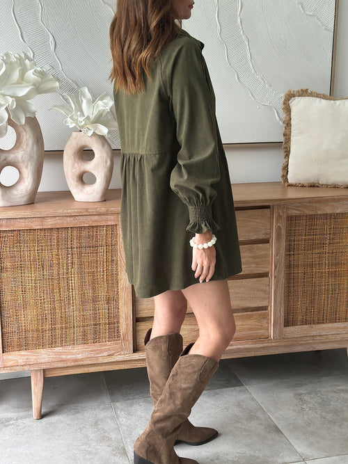 ROBE COLETTE KAKI