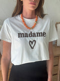 TEE SHIRT MADAME BLANC