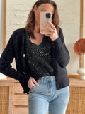 TOP CATHY NOIR
