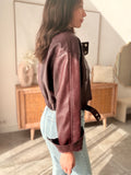 VESTE JULIA BURGANDY