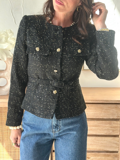 VESTE KIRA NOIR