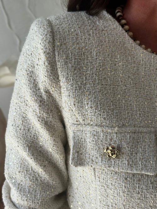 VESTE KIRA BLANC