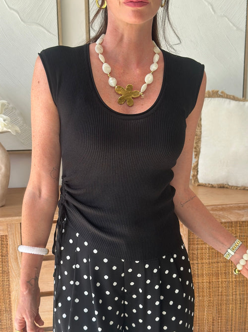 TOP SOLANA NOIR
