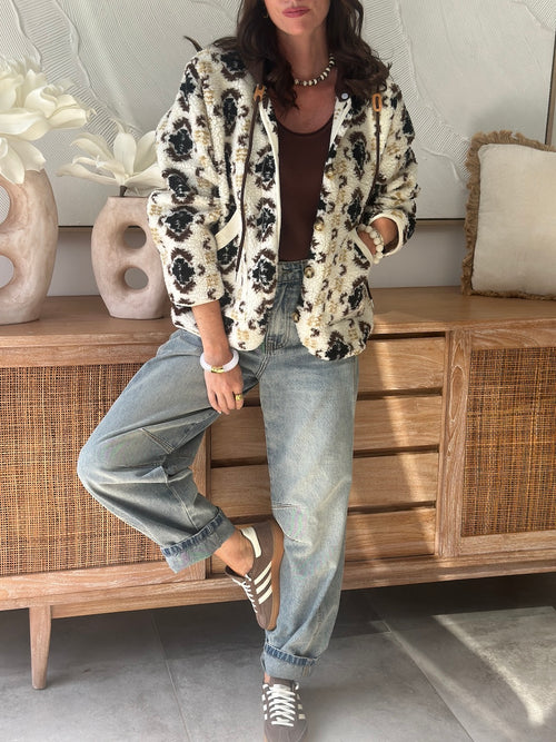 VESTE MIGUEL MARRON