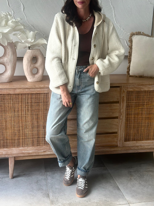 VESTE MIGUEL ECRU
