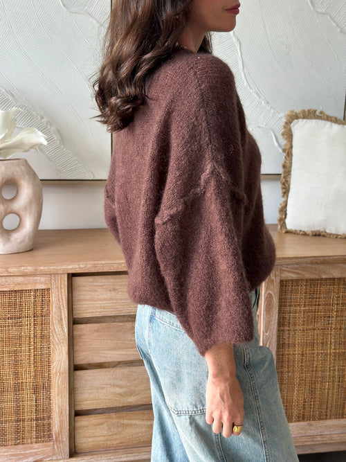 PULL MONA CHOCOLAT