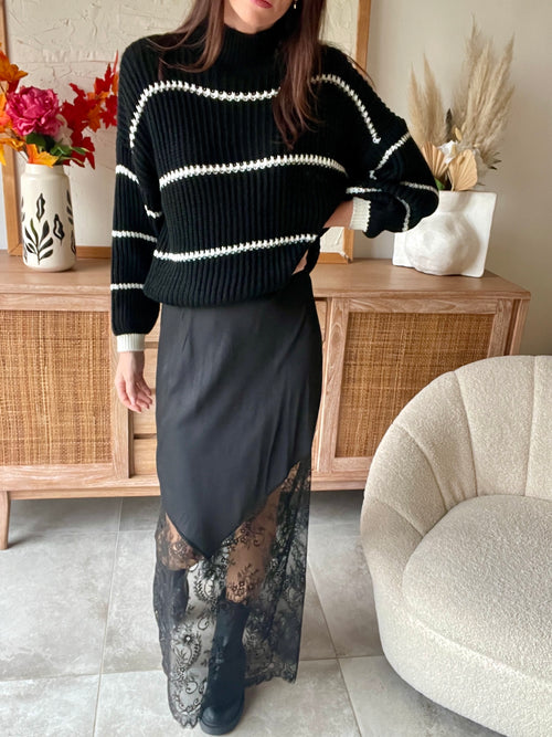 JUPE PENELOPE NOIRE