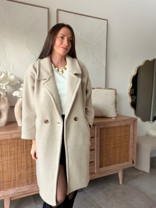 MANTEAU DANAE BEIGE