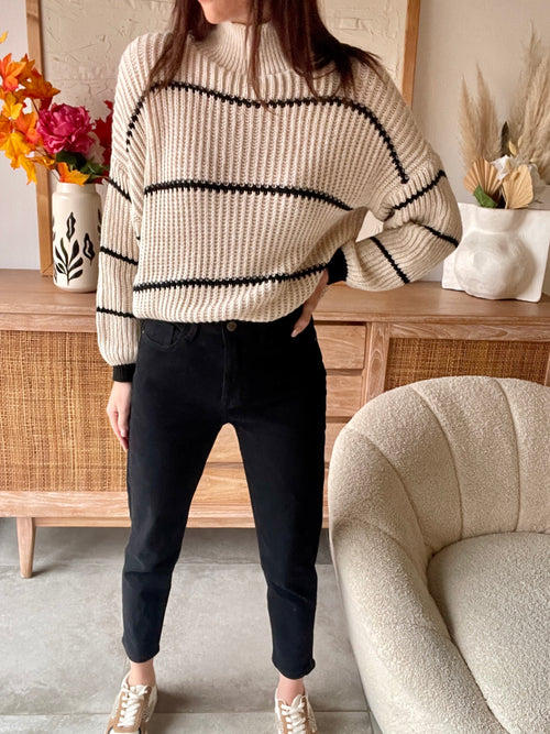 PULL MANON BEIGE