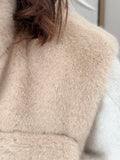 GILET TOUDOUX BEIGE