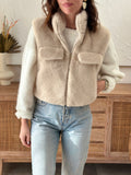 GILET TOUDOUX BEIGE