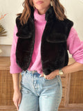 GILET TOUDOUX NOIR