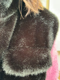 GILET TOUDOUX NOIR