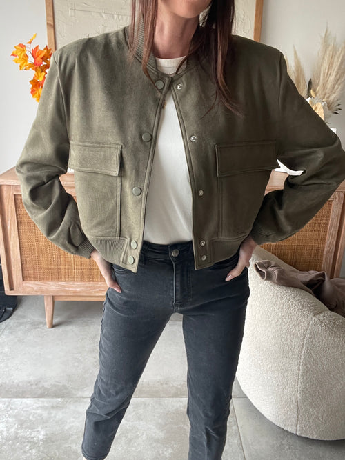 VESTE ARIANE KAKI