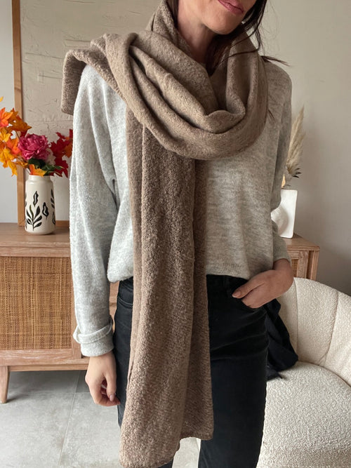 ECHARPE ADAM TAUPE