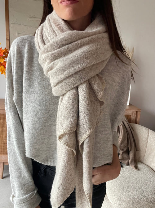 ECHARPE ADAM BEIGE