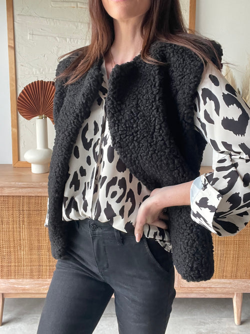 GILET PAUL NOIR