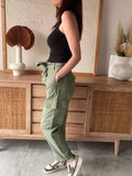 PANTALON OMBELINE KAKI