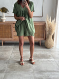 COMBISHORT CLEMENTINE KAKI