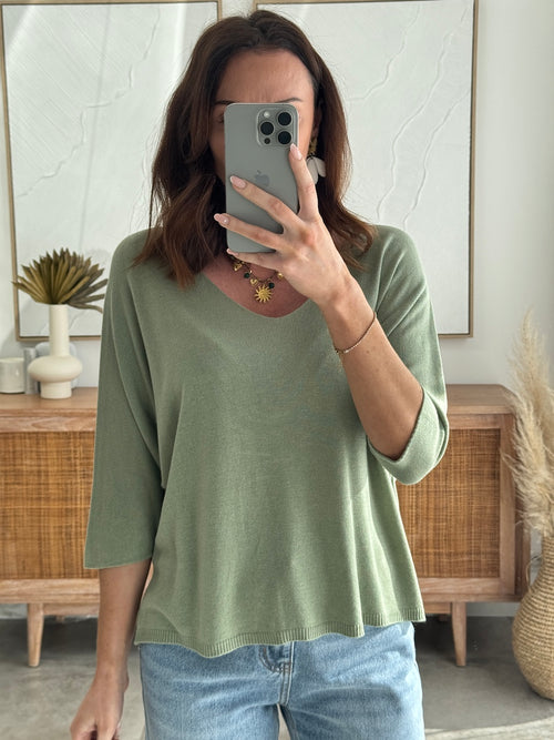 PULL GABY OLIVE