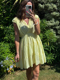 SABINE COURTE JAUNE