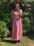 ROBE TROPIC MANCHES COURTES