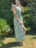 ROBE MELINDA VERT D'EAU