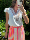 BLOUSE ALEXANDRA BLANC