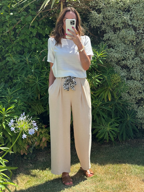 PANTALON VICKA BEIGE