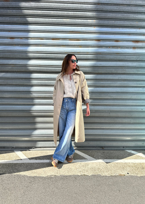 TRENCH CARLA BEIGE