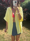 CHEMISE ALICIA JAUNE