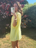 CHEMISE ALICIA JAUNE